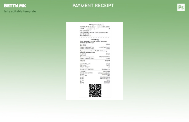 Модерен стил Детски Светски шаблон за потврда за плаќање